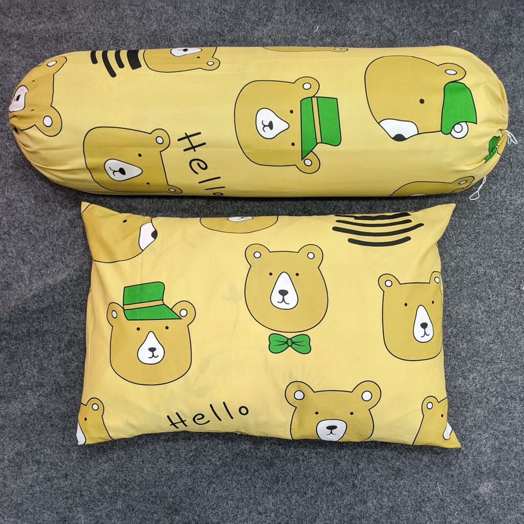 COD / SARUNG BANTAL SARUNG GULING / SARUNG BANTAL KOTAK-KOTAK MINIMALIS / SARUNG BANTAL DAN GULING KARAKTER DAN MOTIF