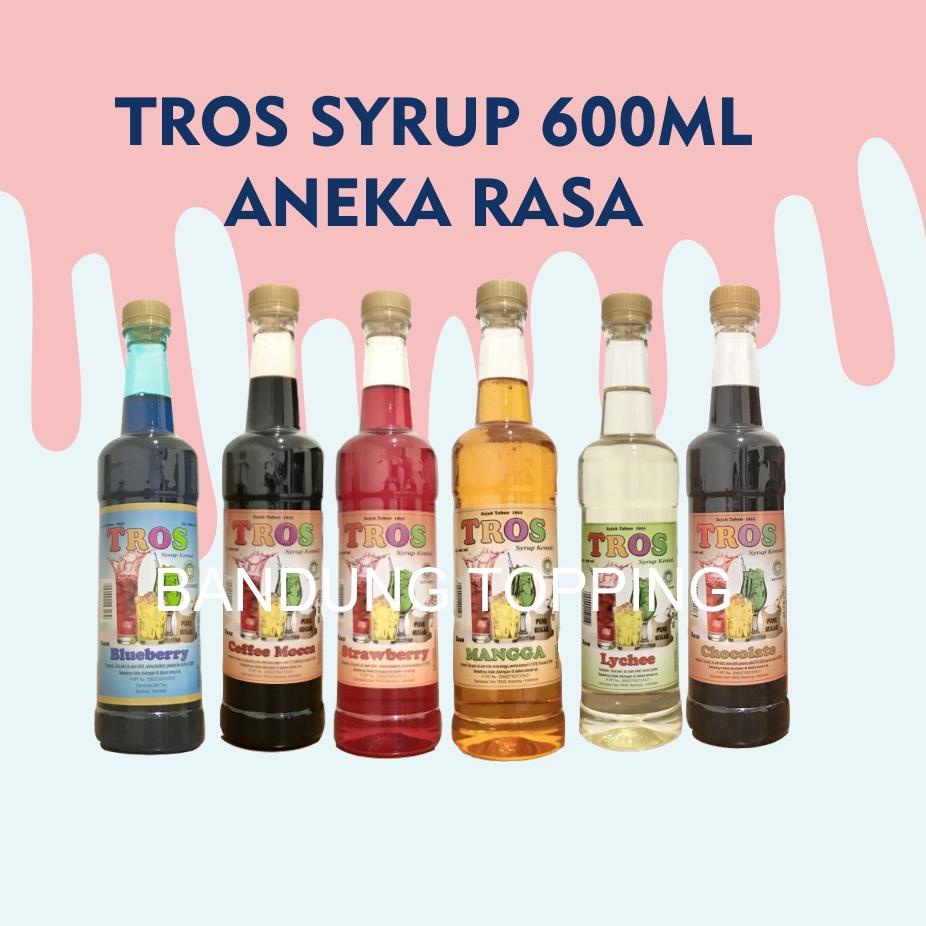 

(Terbaik) Tros Syrup aneka rasa 600ml