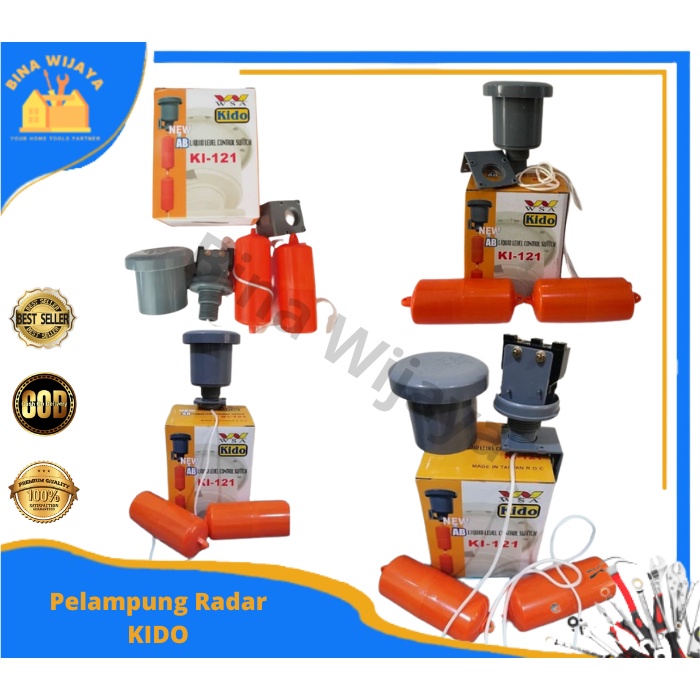 Pelampung Air Otomatis Radar Toren KIDO KI 121 Pelampung Radar Kido Pelampung Toren Tandon Air KIDO