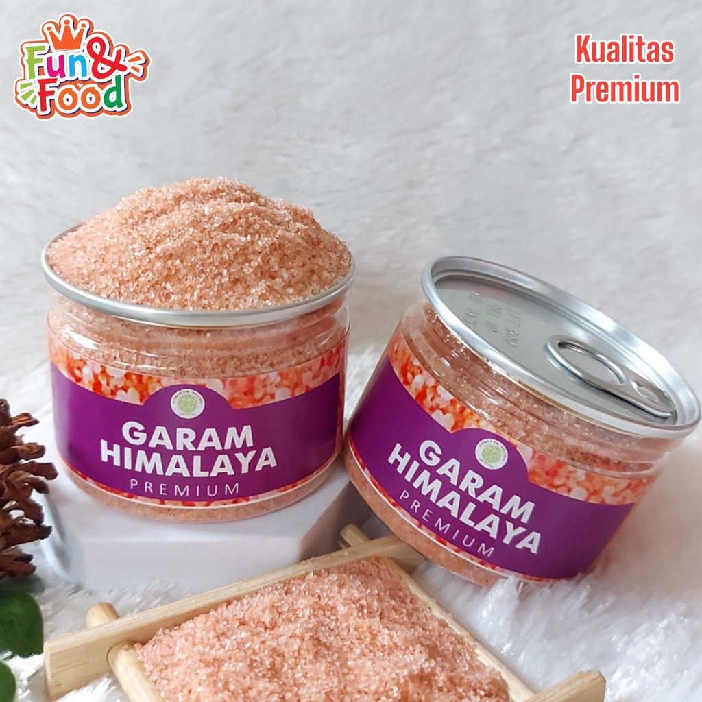 

Can Garam Himalaya Natural Pink Himalayan Salt Kualitas Premium