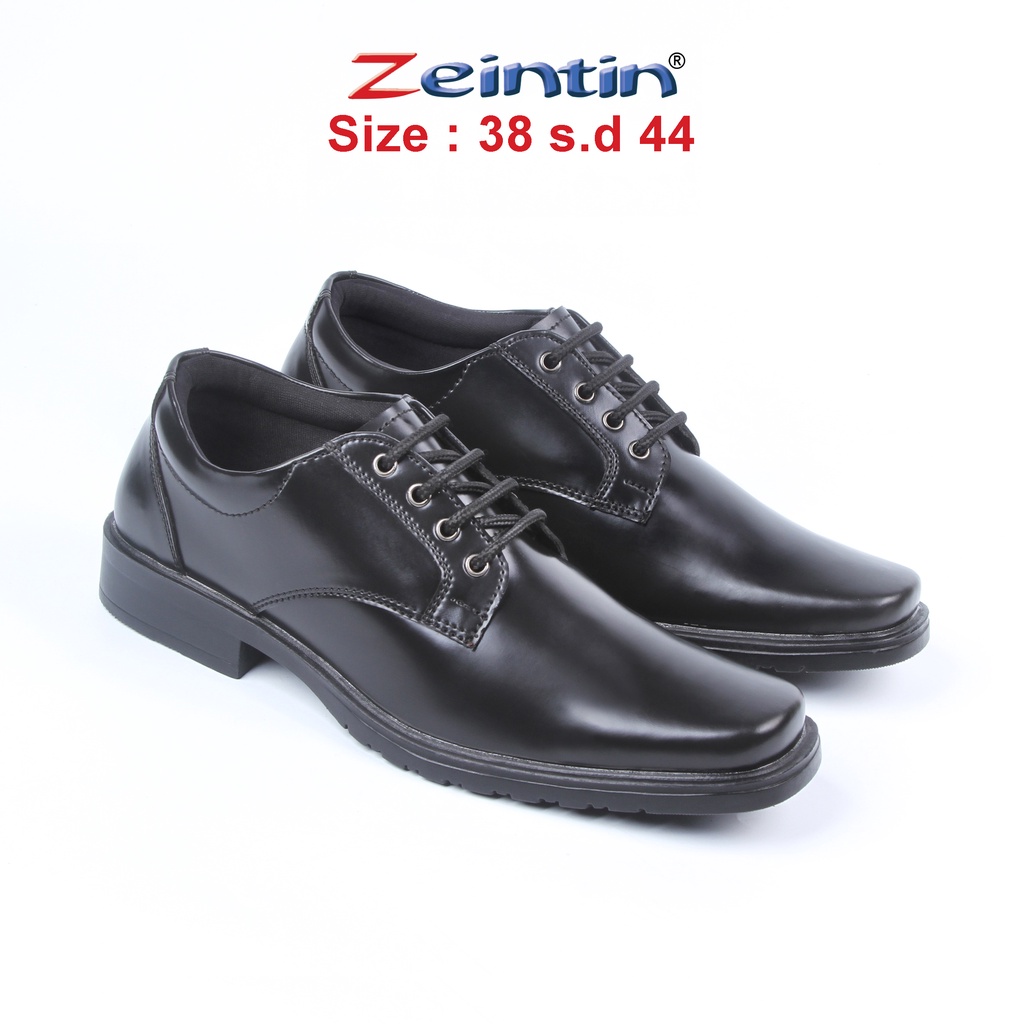 Jual Zeintin Sepatu Pantofel Pria Zeintin Bj Hitam Bahan Kulit