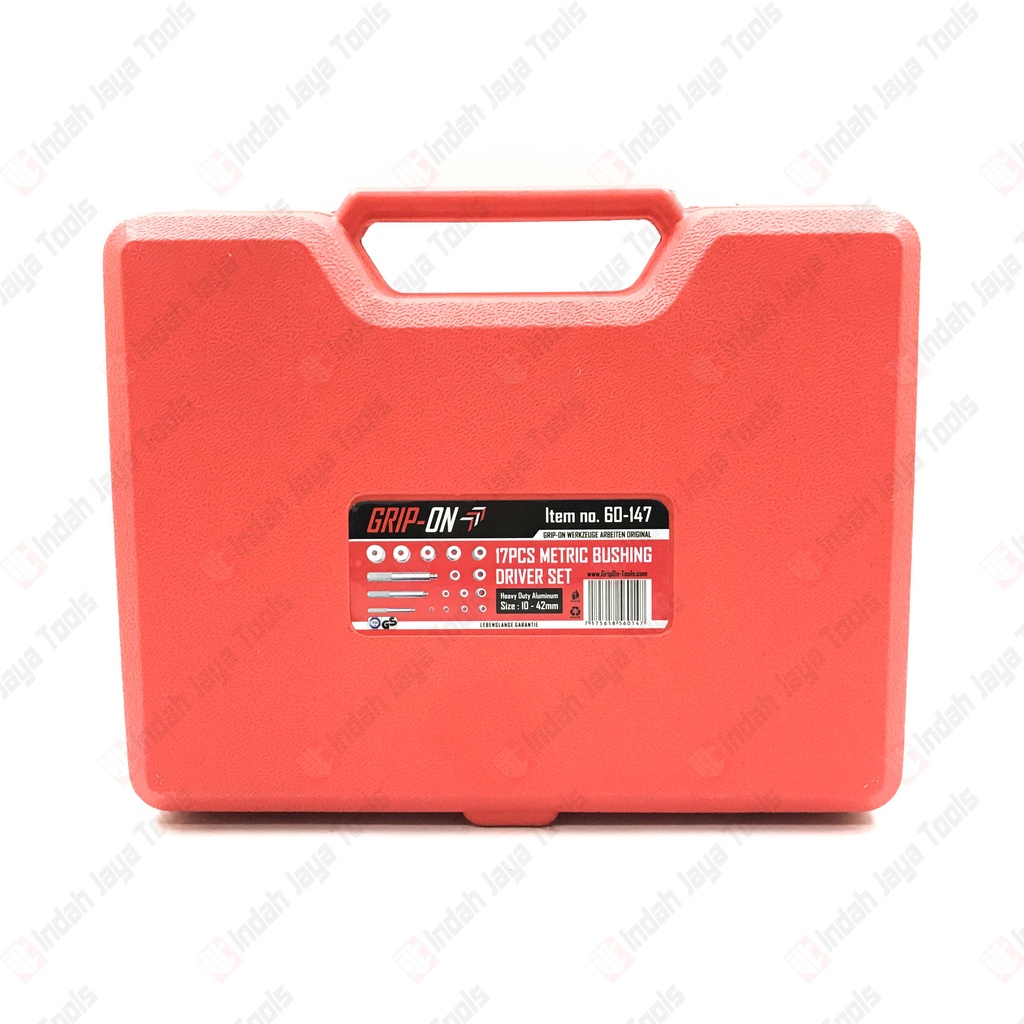 [cod] [bayar di tempat] grip on 60-147 metric bushing 17 pcs treker lepas pasang bearing seal