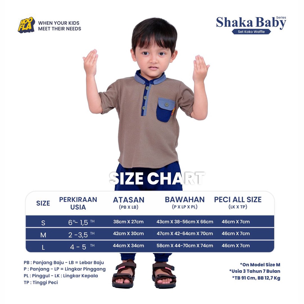 Baju Setelan Bayi Laki Laki 6 Bulan - 5 Tahun Hooflakids Shaka Setelan Koko Bayi 0 6 Bulan 6 12 Bulan Anak 1 2 Tahun 2 3 Tahun 4 5 Tahun Terbaru