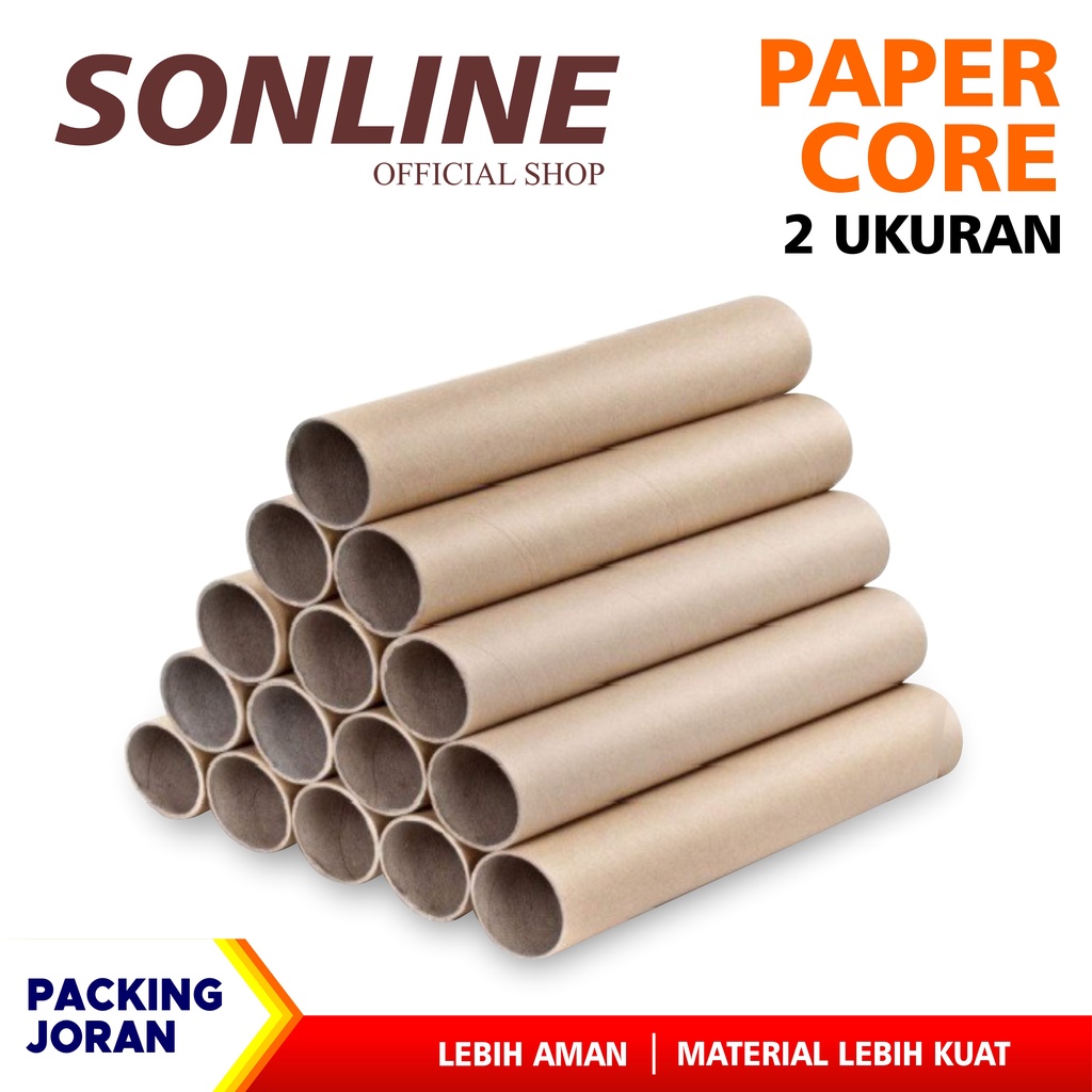 SONLINE - Packing Joran Pancing Packing Papercore Corong Kardus / Paper Core Untuk Packing Wajib