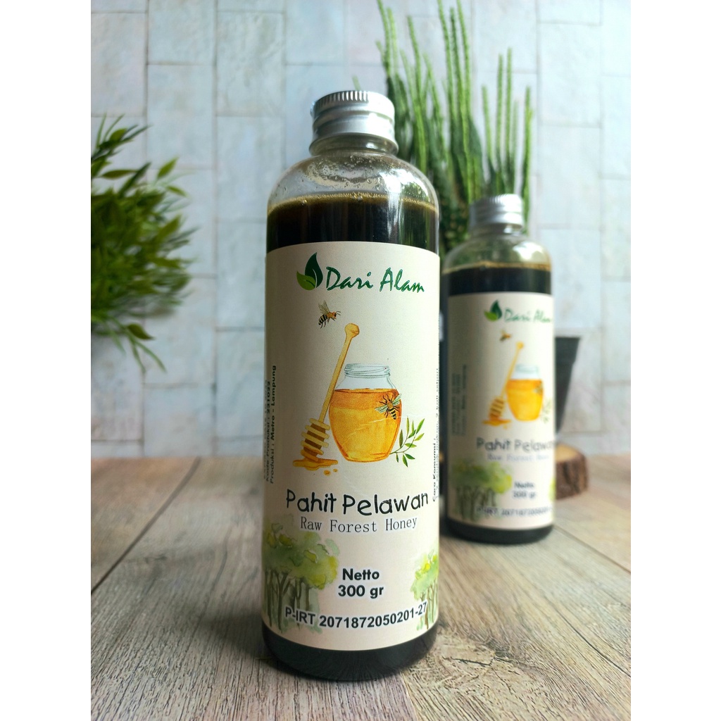 

madu pahit pelawan madu hutan apis dorsata asli murni 100% pulau sumatra, madu langka 300 gram by dari alam