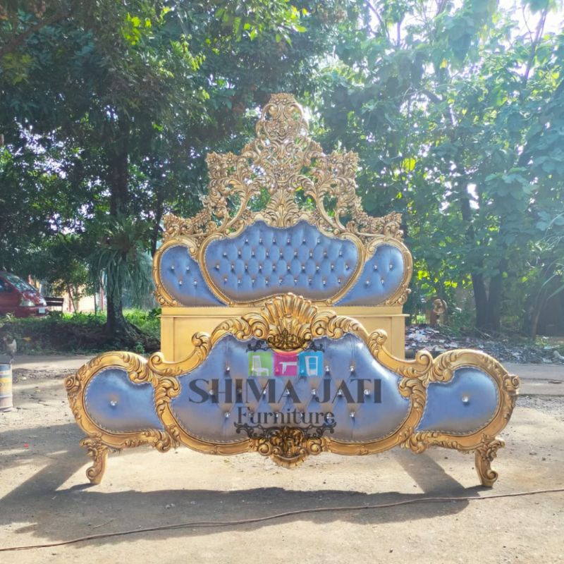 dipan sultan ukiran jepara luxury (dipan mewah, dipan elegan, dipan kayu jati)