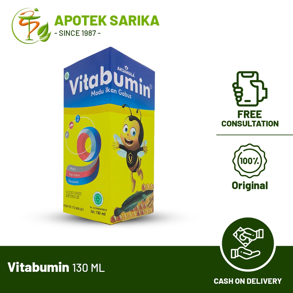 

Madu Vitabumin 130 Ml ( Madu Ikan Gabus )