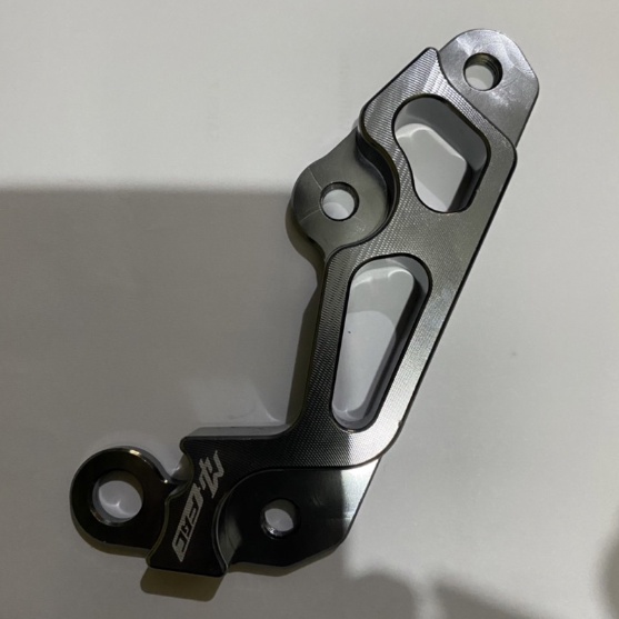 Breket Kaliper Standar disc 220mm MUFAC CNC vario110 New Genio Click125 Vario125 150 beat scoopy disk 220mm