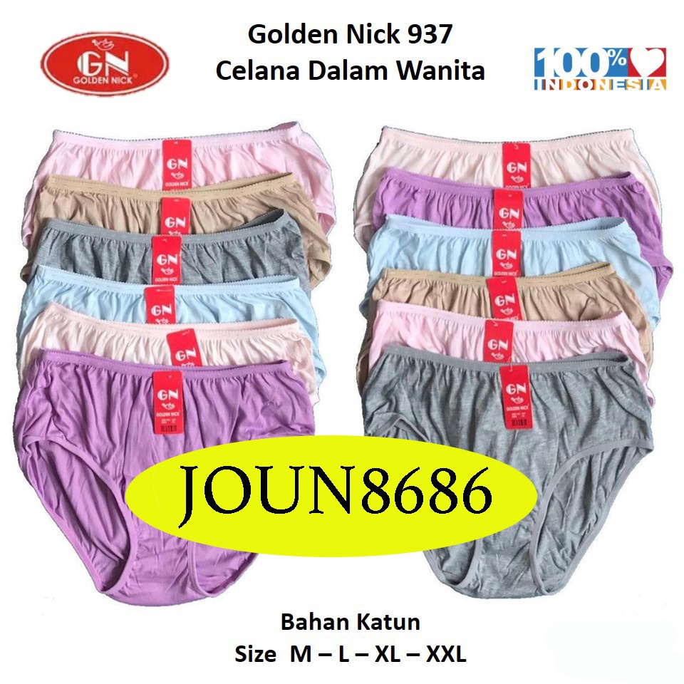 1PC CD WANITA GOLDEN NICK 937 939 PILIH WARNA