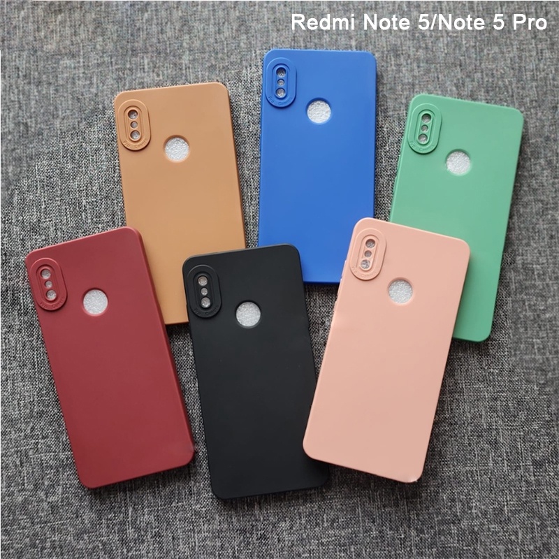 Softcase Xiaomi Redmi Note 5 Redmi Note 5 Pro Case 3D Pro Camera Gel Silika Casing