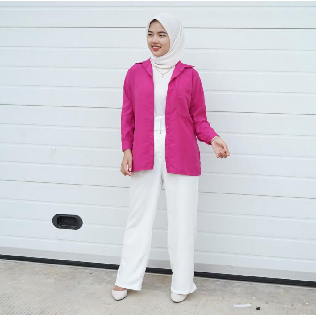 BEFAST - ZFS OOTD WANITA OUTER LALISA / HERRA POCKET OUTER TOP / Fashion Wanita Kerja Casual / Outer Polos Formal / Outfit Daly Wanita Remaja ABG Trendy / Blazer Lengan Panjang Terlaris / OOTD Style Wanita Hijab