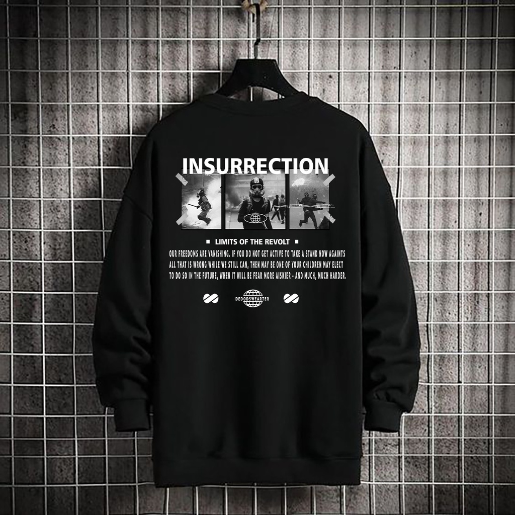 Sweater Insurrections Crewneck size L-XXL