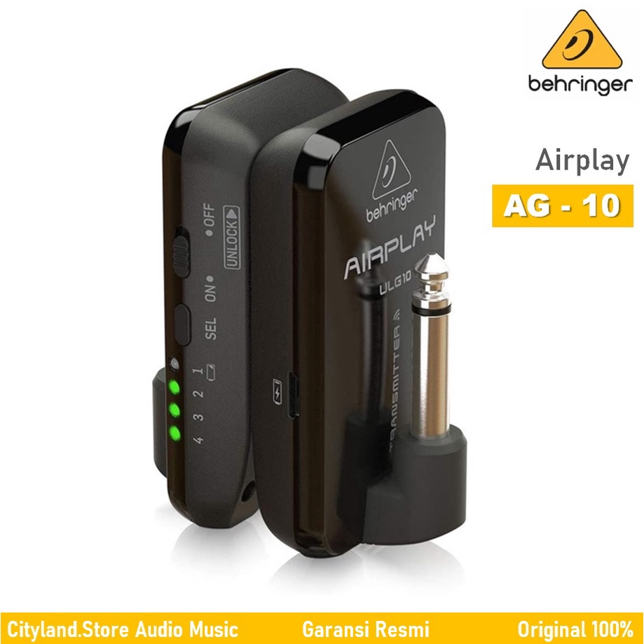 Behringer Airplay Guitar AG10 - 2.4 GHz Guitar Wireless System