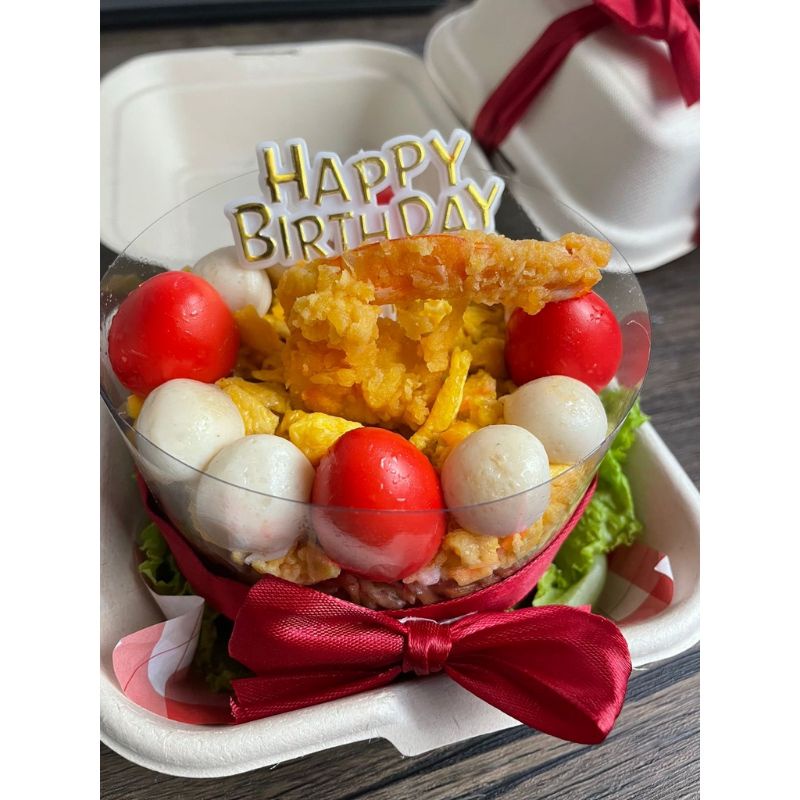 

Mie ultah/Mie goreng gift ultah/noodle mie ulth