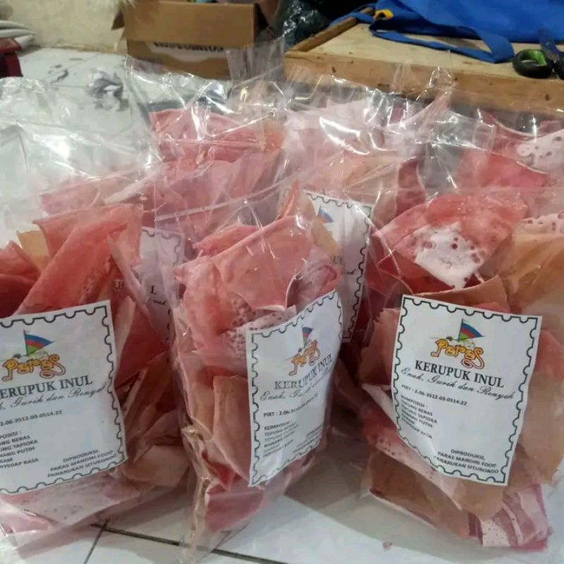 

Kerupuk Inul Khas Situbondo 500gr