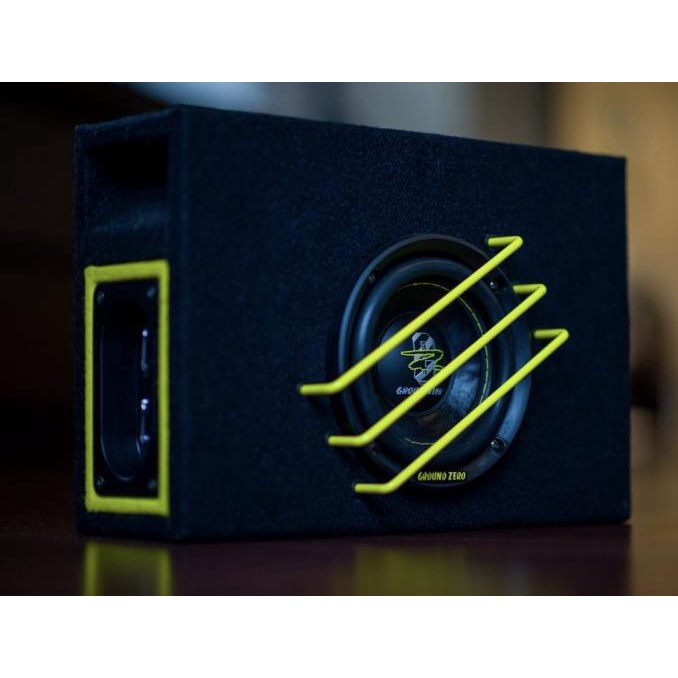 Subwoofer Ground Zero Gzrb 16 Spl 6 Inch Subwoofer Built In Box
