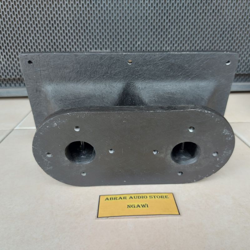 Corong Tweeter Line Array 27,5 X 15 Dobel Fiber Alumunium