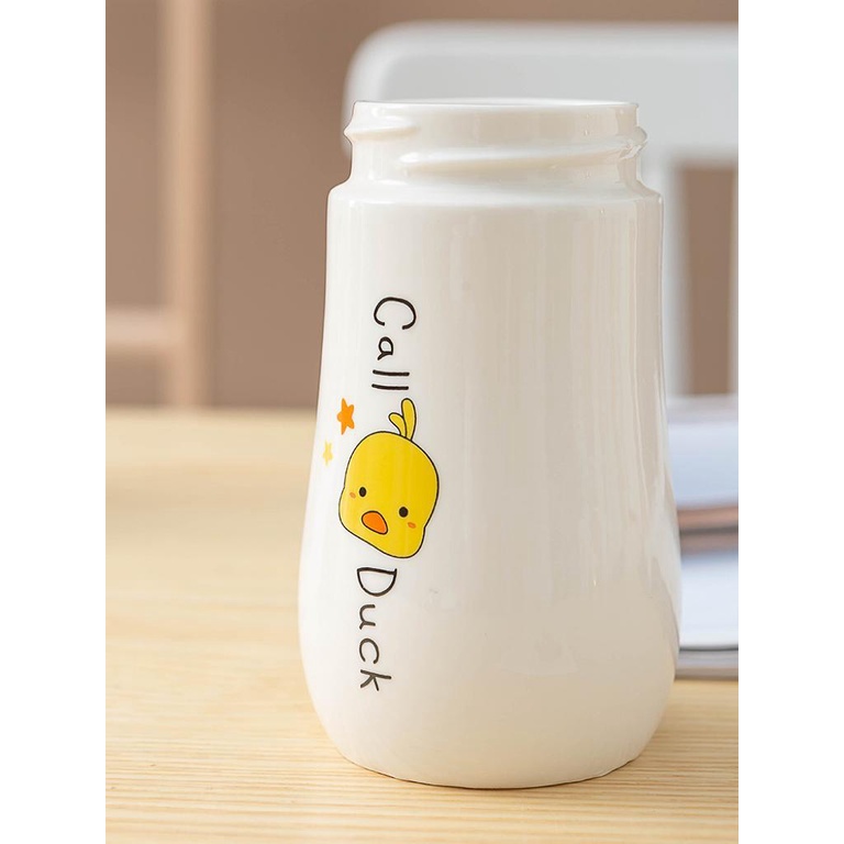 cangkir GELAS air minuman anak imut cute motif lucu mug keramik kualitas impor tahan panas dingin nyaman