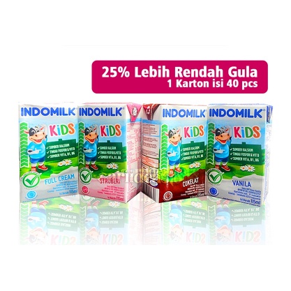 

Indomilk Susu Kids UHT 115 mL | Dus | Ecer