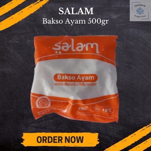 

SALAM Bakso Ayam (Bakso Kerikil) 500g