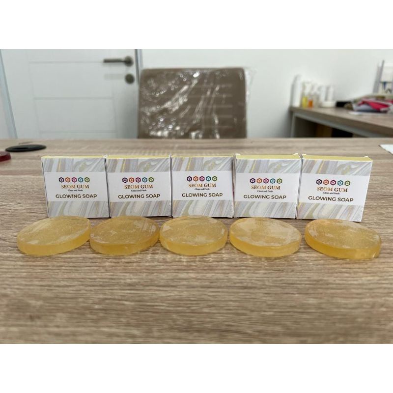 SABUN SEOM GUM GLOWING / SEOM SOAP / SABUN GLOWING MULTIFUNGSI ORI BPOM