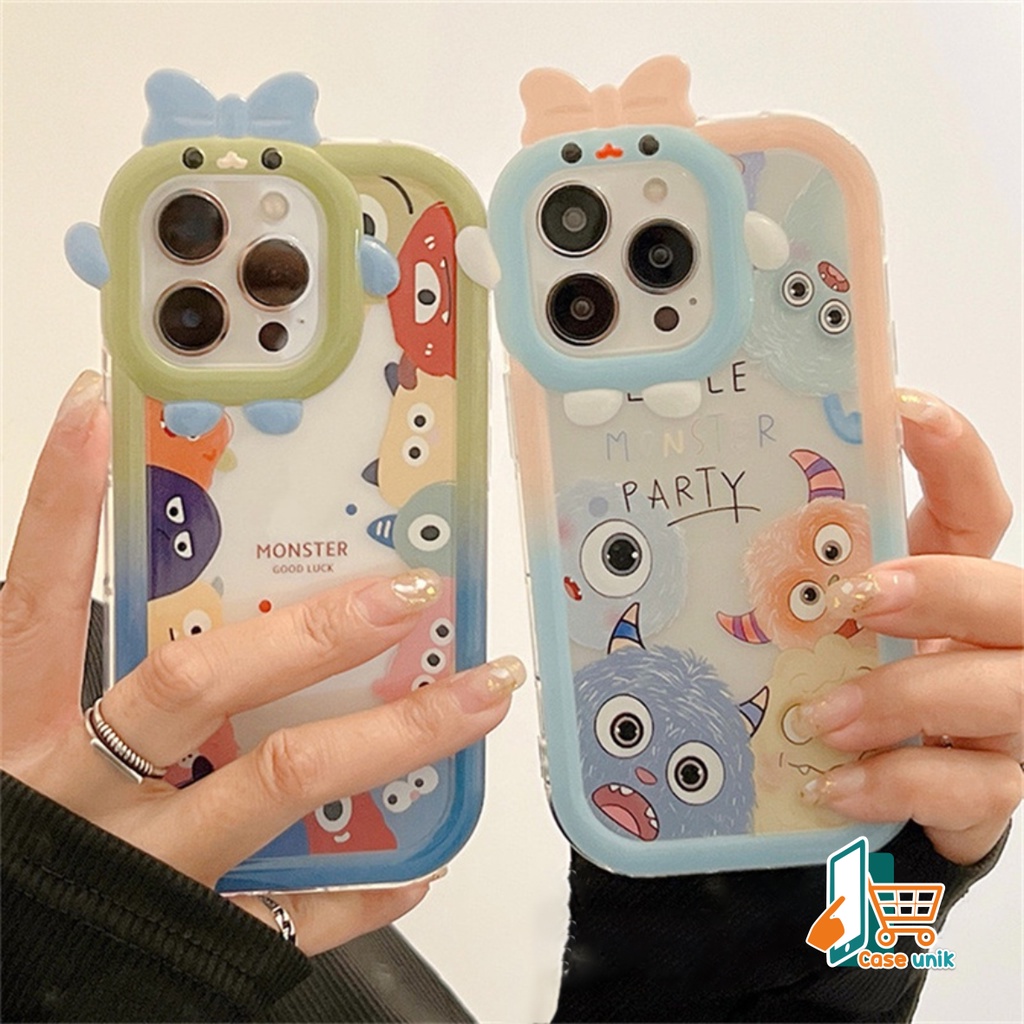 SS807 SOFTCASE SILIKON MOTIF KARTUN MONSTER KECIL FOR SAMSUNG J2 PRIME A02S A03S A03 A04 A11 M11 A12 M12 A13 A23 A04S A13 LITE A14 5G A34 5G A54 5G A21S A22 A32 A50 A30S A50S A51 A52 A53 A73 A20 A24 A34 A55 CS5538