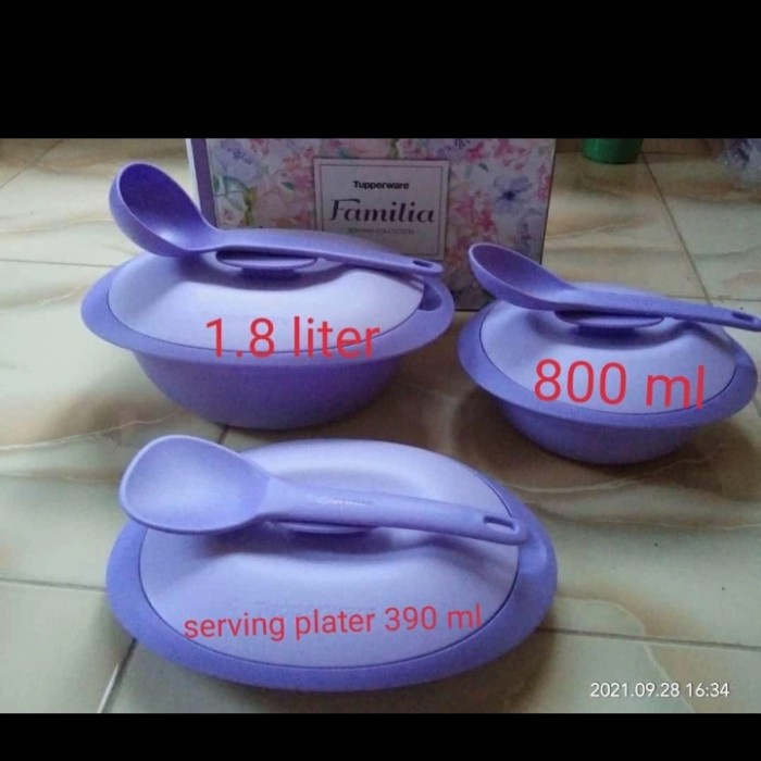 Terlaris Blossom Collection Tupperware / Familia