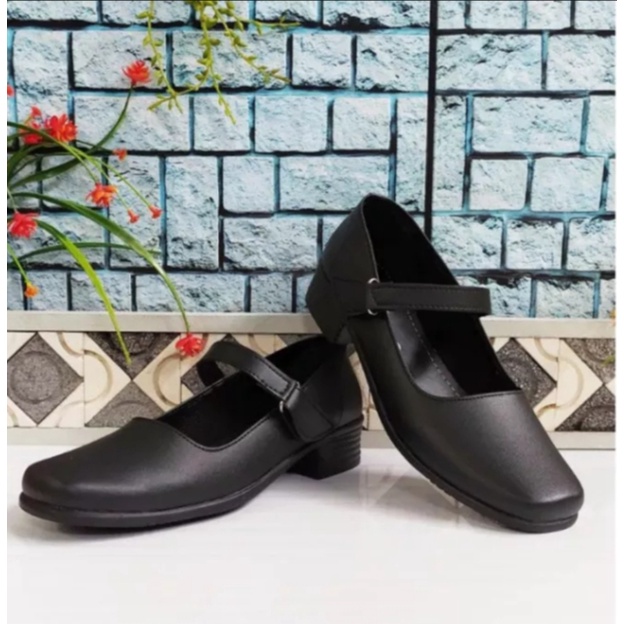 Satohama Sepatu Pantofel Paskibra Wanita Bertali Sepatu Sekolah Anak Wanita