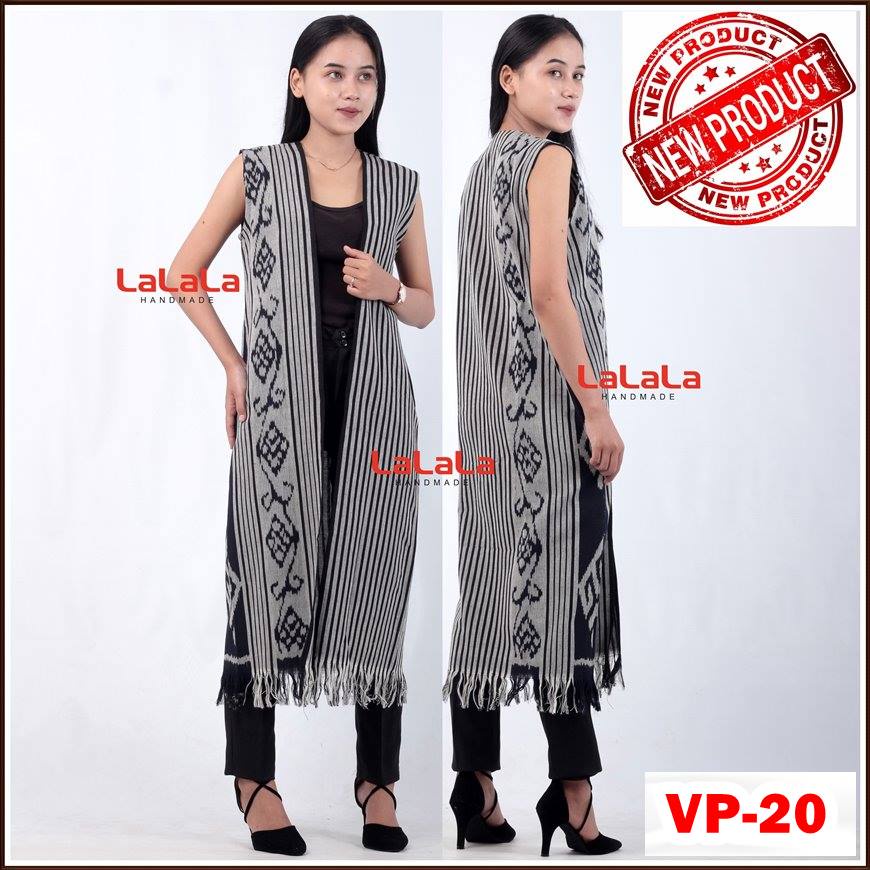 Baju Atasan Outer Cardigan Tenun Etnik Motif Toraja Papua Kalimantan Sumba Lombok Bali Best Quality