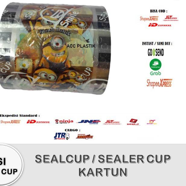 

✨BIG SALE✨ PLASTIK LID CUP SEALER CUP KARTUN 1000CUP SEAL CUP / PLASTIK SEALER CUP KARTUN 