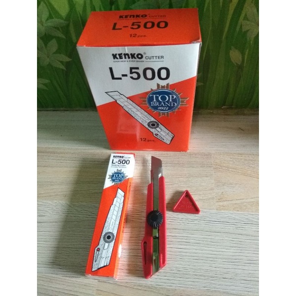 

CUTTER BESAR L-500 KENKO + Pemotong Pisau