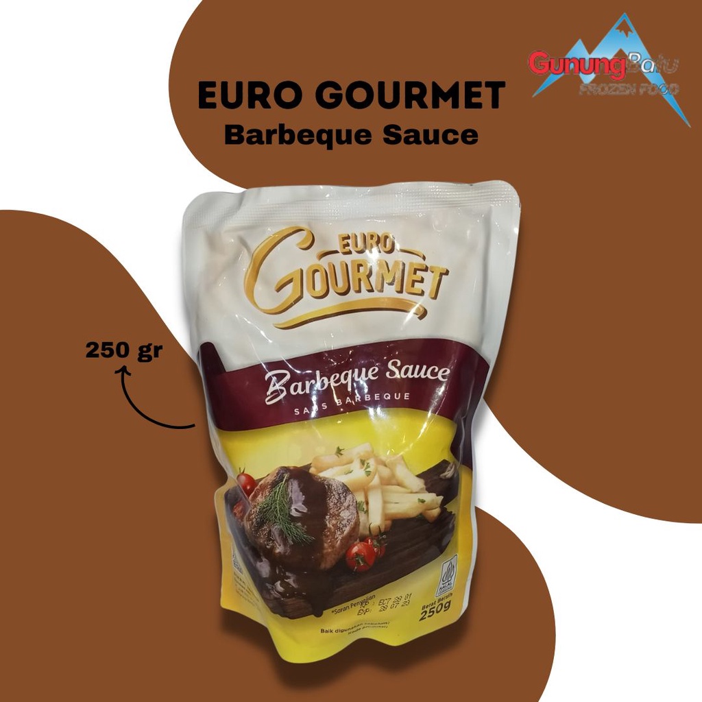 

EURO GOURMET SAUS BARBEQUE 250 GR