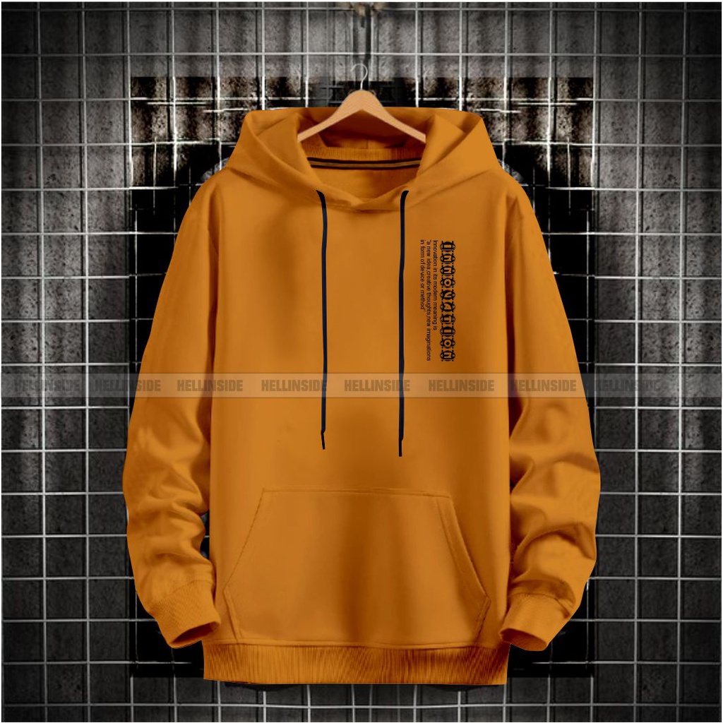 Sweater hoodie pria INNOVATION terbaru / hoodie pria kekinian kwalitas distro