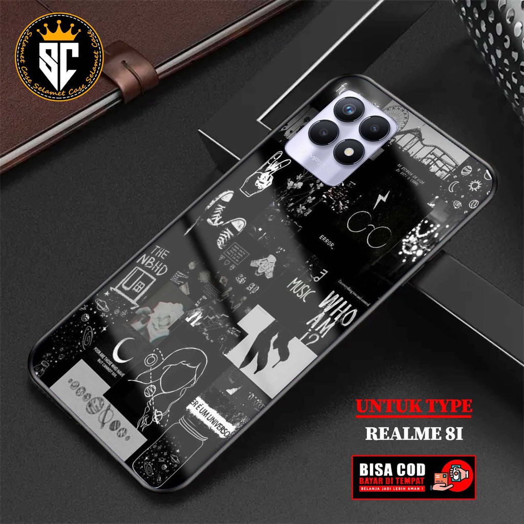 Case Realme 8i Casing Realme 8i Selamet Case [STKER] Case Glossy Case Aesthetic Custom Case Anime Pe
