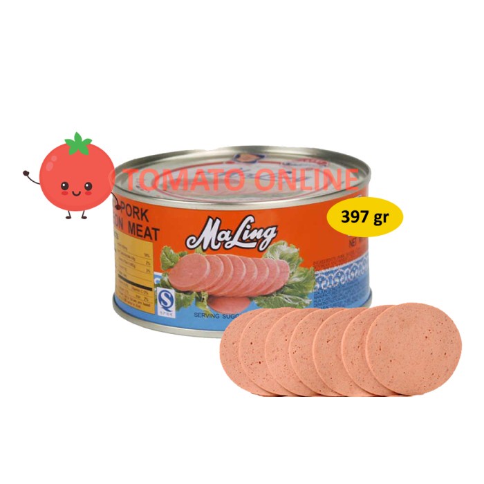 

MA LING CANNED PORK / DAGING BABI LUNCHEON MEAT 397 GRAM