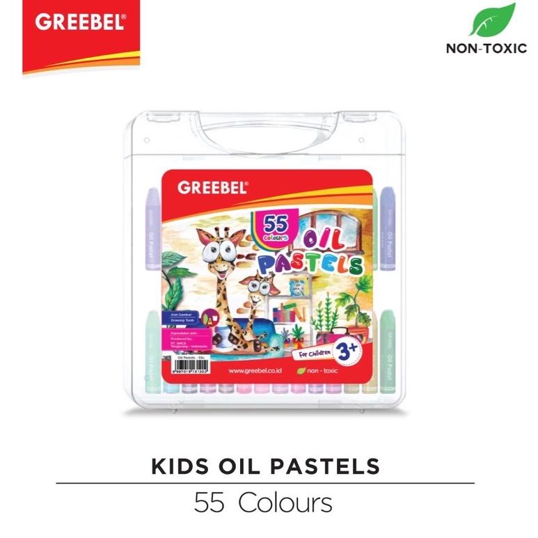 

9.9 Promo Brand Crayon Grebel 55 / Crayon Oil Pastel Grebel 55 / Crayon Greebel 55