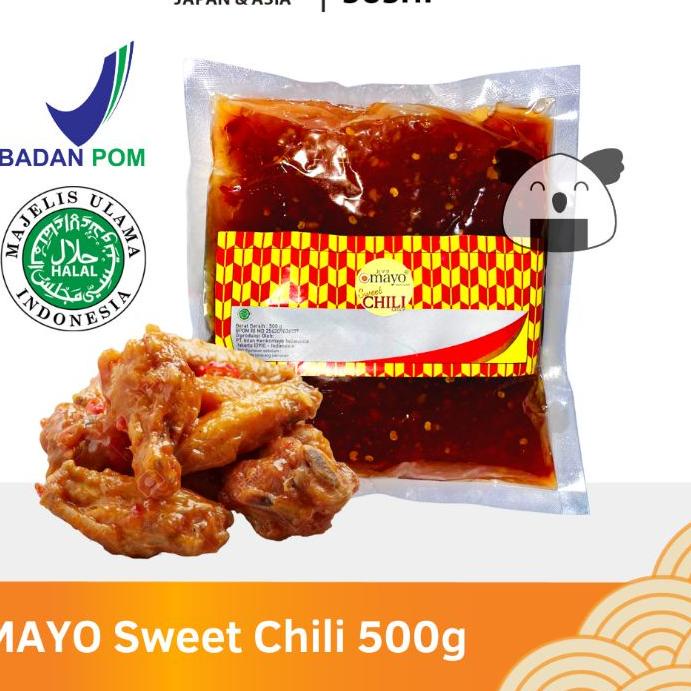 

12.12 Promo Brand OMAYO SWEET CHILI THAI SAUCE 500 g Halal | Saus Pedas Manis Thailand !!