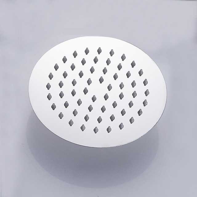 BATHE PROJECT Kepala Head Shower Mandi Rainfall Stainless Steel Round - Cosmo 200 ( Mughnii )