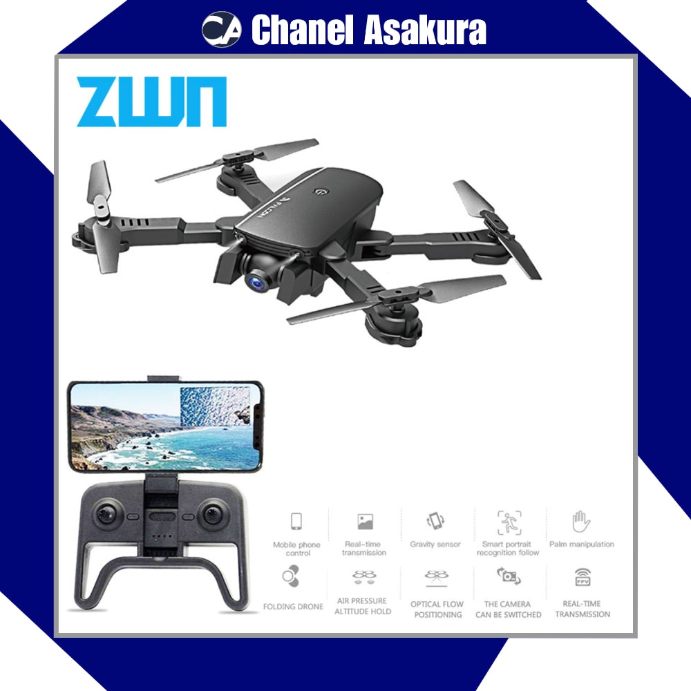 Falcon Quadcopter Drone R8 WiFi FPV Dual Camera 1080p - 1808