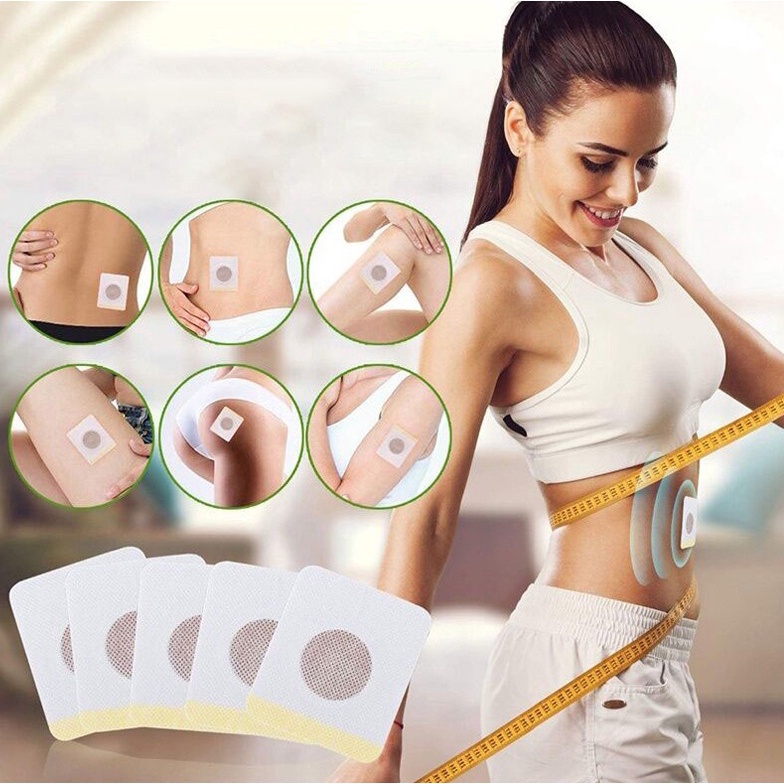 30pcs Slim Patch Koyo Pelangsing Badan Cepat Dan Ampuh Navel Pembakaran Lemak Slimming Pelangsing Perut Pelangsing Herbal Patch