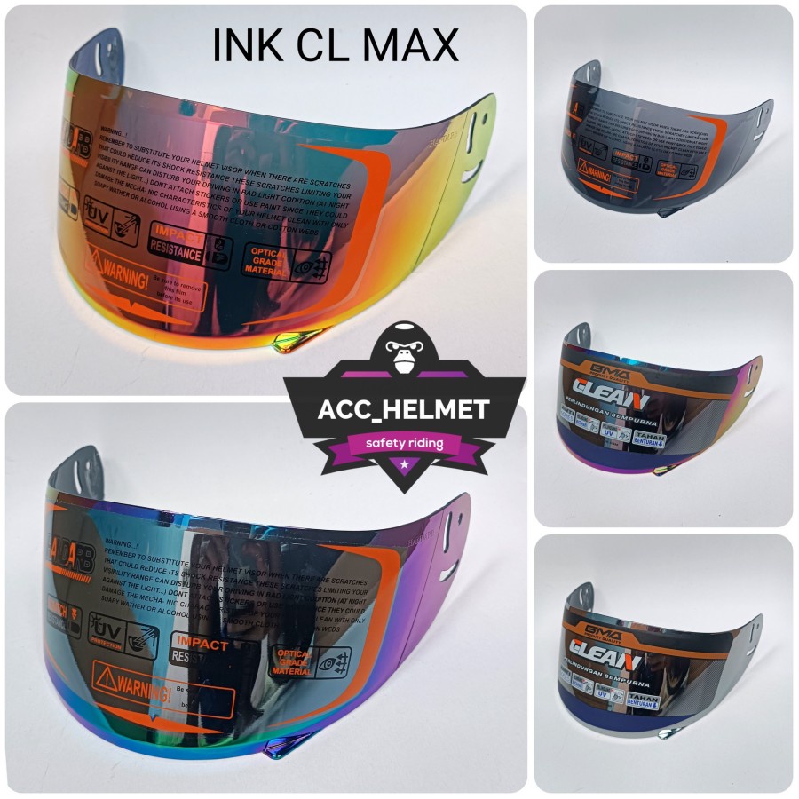 Kaca / Visor Iridium INK CLMAX / VISOR INK CL MAX | PNP
