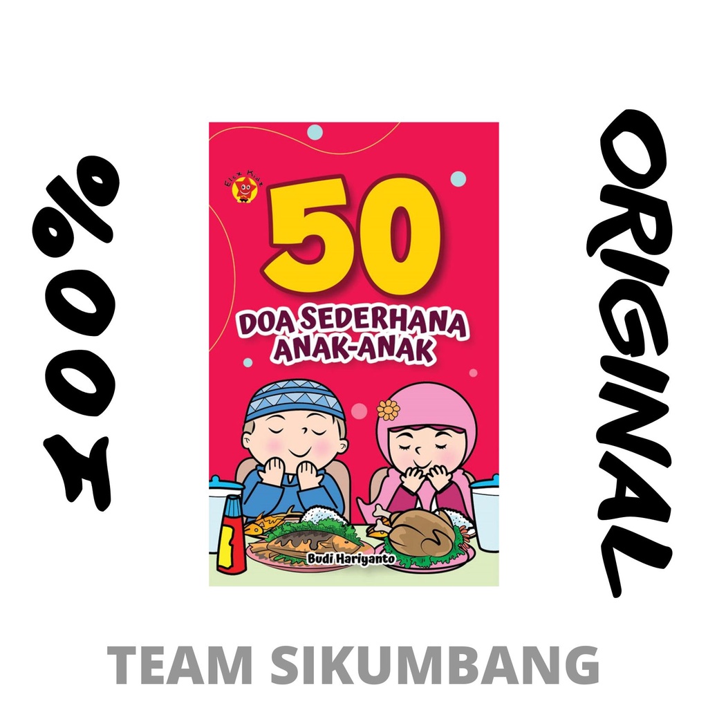 Buku 50 Doa Sederhana Anak-anak