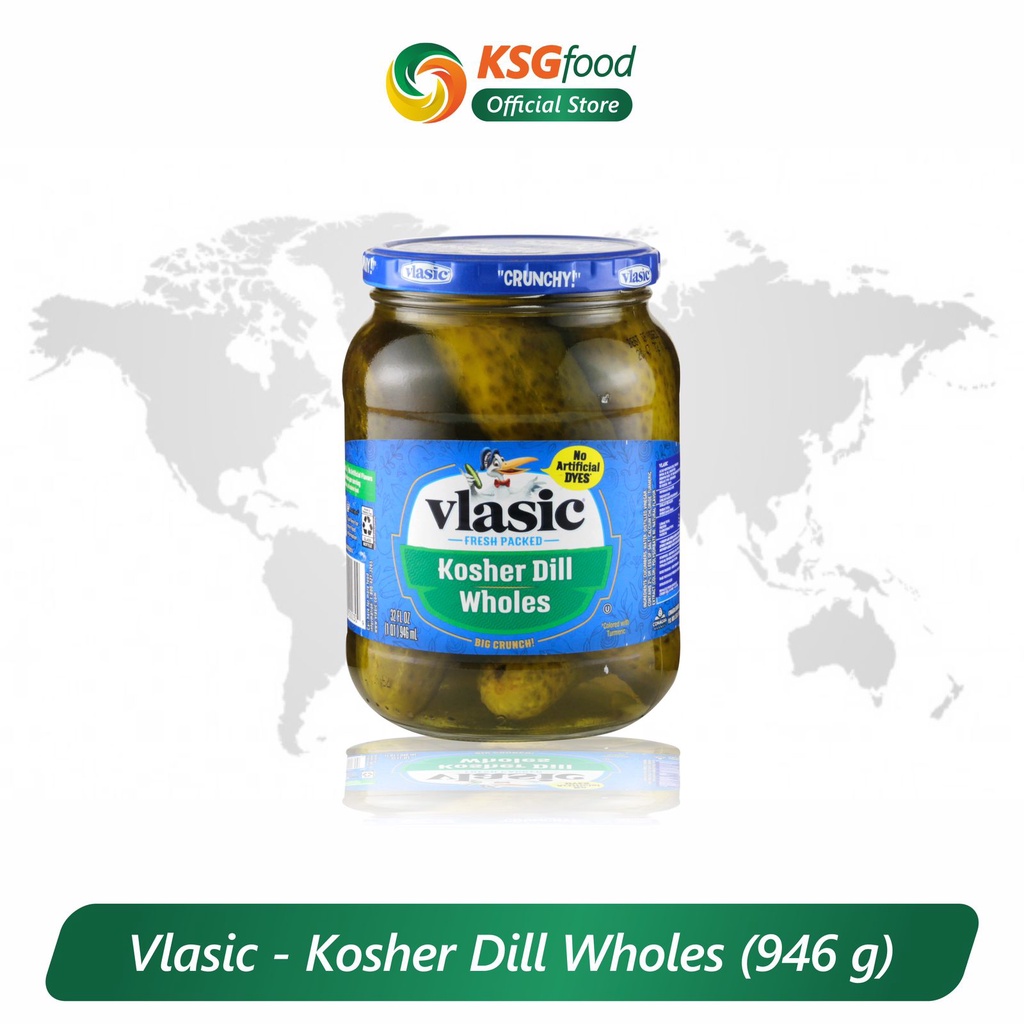 

VLASSIC KOSHER WHOLE DILL 946ML