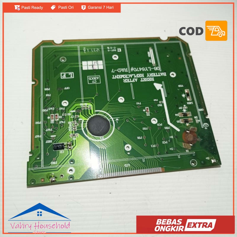 

PCB MODUL MESIN CALCULATOR KALKULATOR CASIO GX-12S GX 12 S ORIGINAL
