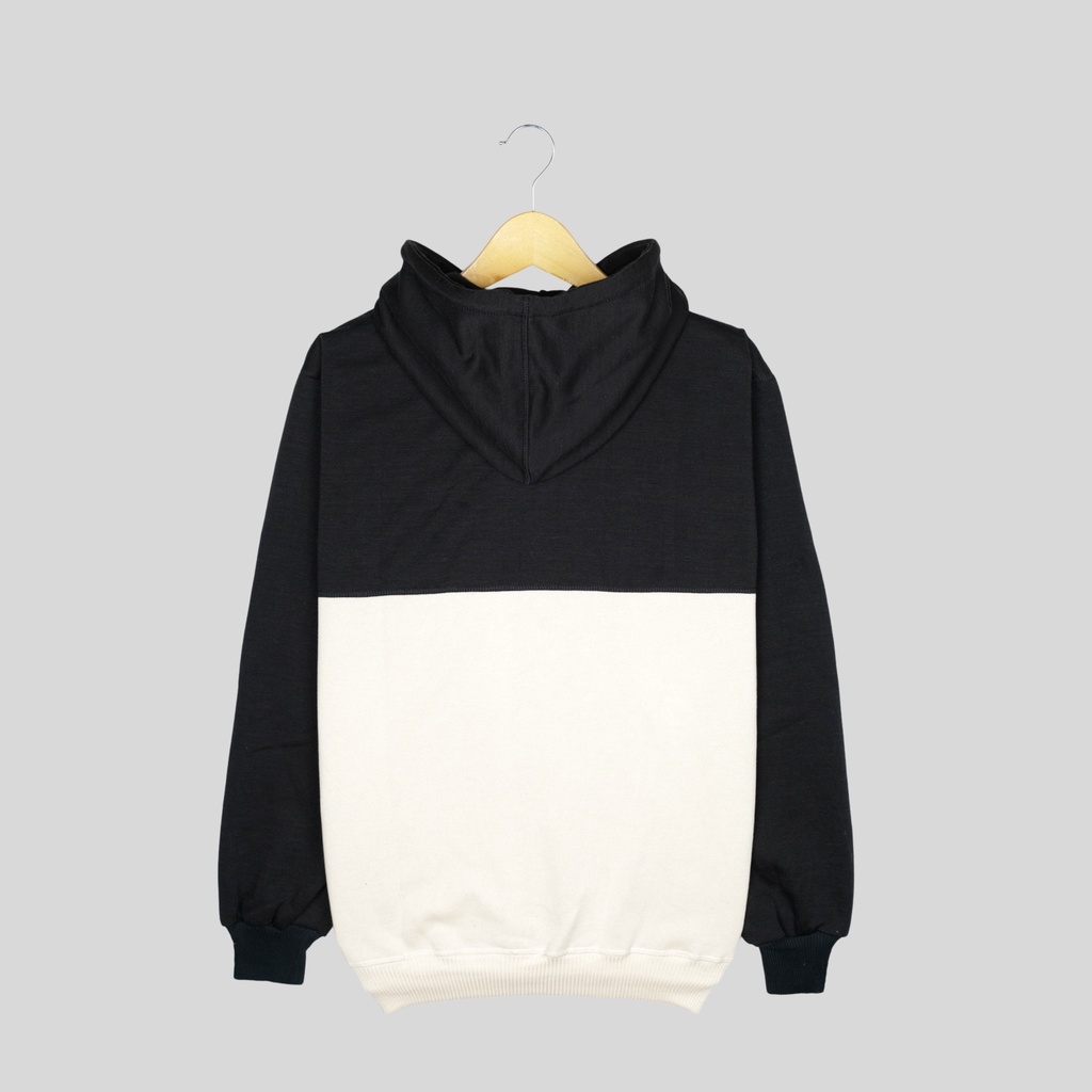 Sweater Hoodie Cowok Distro Pria Kombinasi 2 D Warna Putih Hitam Hodie Pullover Simpel Cowok Cewek Couple Pasangan Distro Authentic Suiter Hodie Aeshtetic