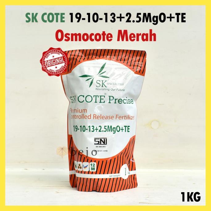 DEKASTAR OSMOCOTE Merah SK COTE 19-10-13 1KG Pupuk Tanaman Hias