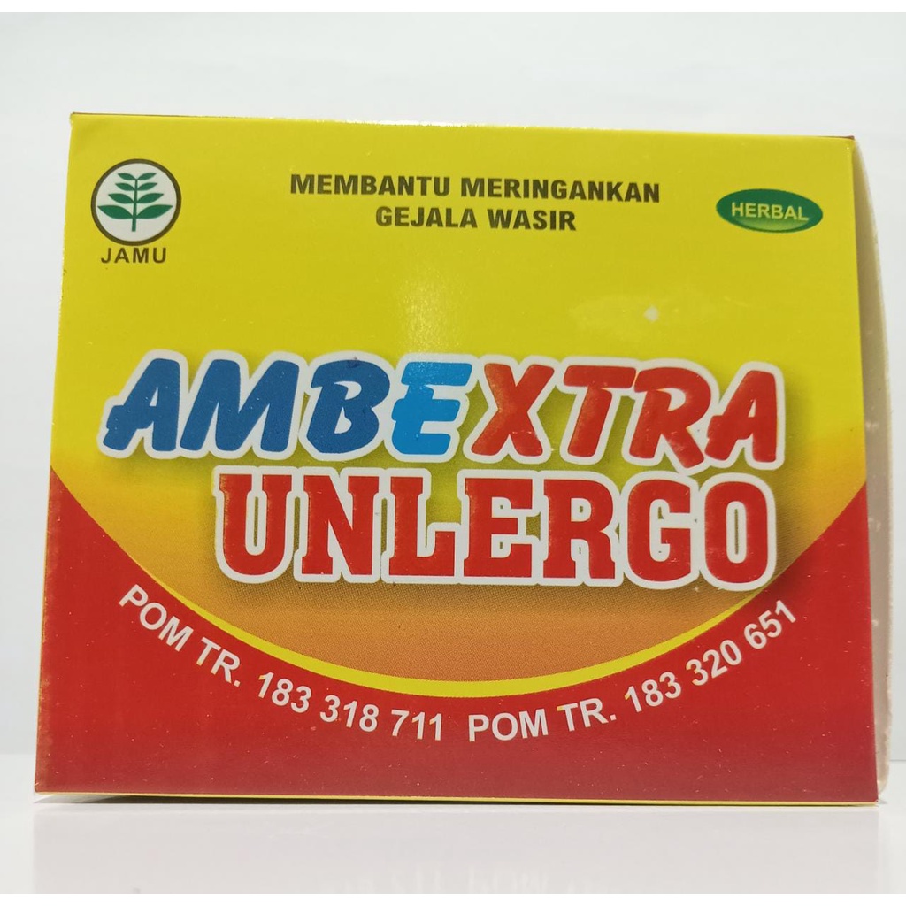 

Ambextra Unlergo (Membantu Meringankan Gejala Wasir)