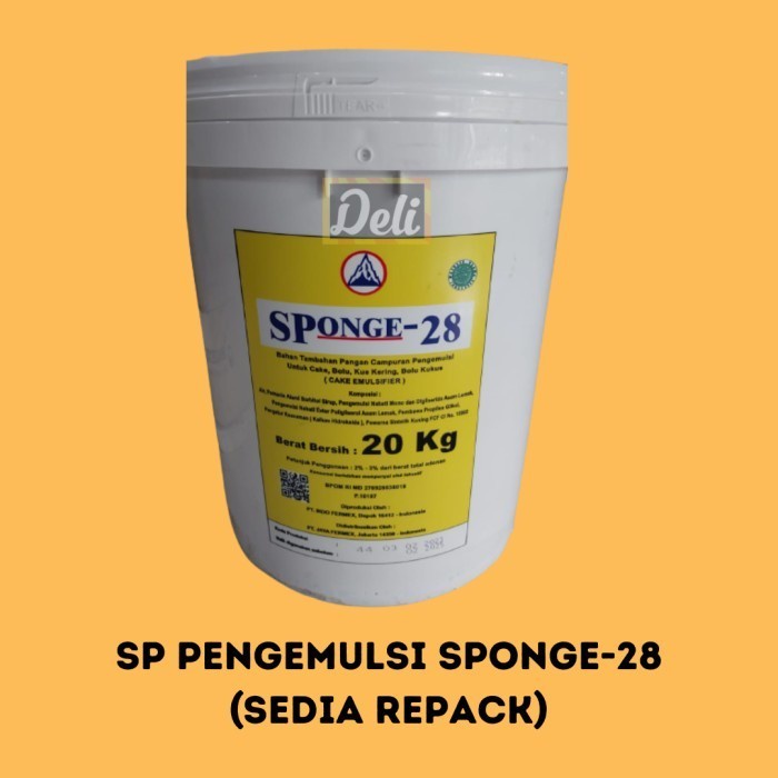 

SP SPonge-28 Pengemulsi Kue Timbangan Sponge 28 Repack 1kg