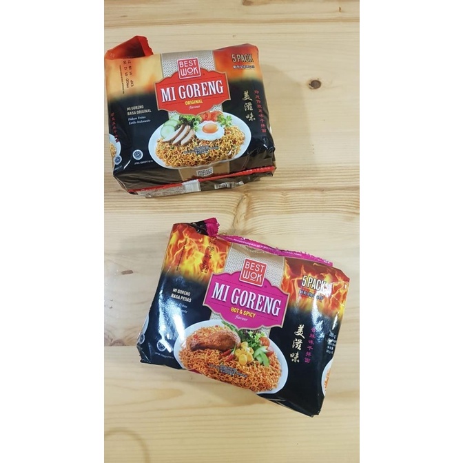 

MIE BEST WOK ORIGINAL + MIE BEST WOK SPICHY / BUNDLE 2 / 10 PCS