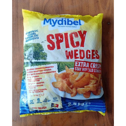 MYDIBEL SPICY WEDGES SKIN ON 2.5KG